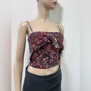 Maje Multicolor Floral Camisole Top